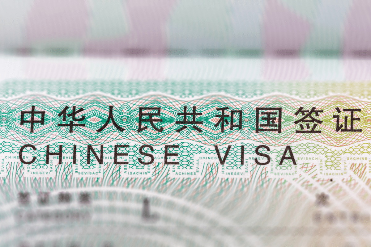 Apply for Chinese Visa